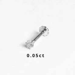 18ct Gold Diamond Screw Back Nose Stud (0.01ct - 0.10ct) -Shiny Jewelry Hub 0.05ct diamond screw back white gold af78eb90 3f9f 41dd b76f 9313693558c7