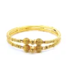 22ct Yellow Gold Filigree Bangles – Screw Fitting With Comfort Fit Finish | Elegant Jewellery