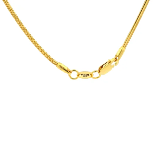 22ct Yellow Gold Round Foxtail Chain With Lobster Clasp – Elegant & Durable Gold Chain 5 22ct Yellow Gold Round Foxtail Chain With Lobster Clasp – Elegant & Durable Gold Chain -Shiny Jewelry Hub 1728590735247 20fad49cb2d3c0c0e148 01917fc6fe257fff9b2b5fff37a41418
