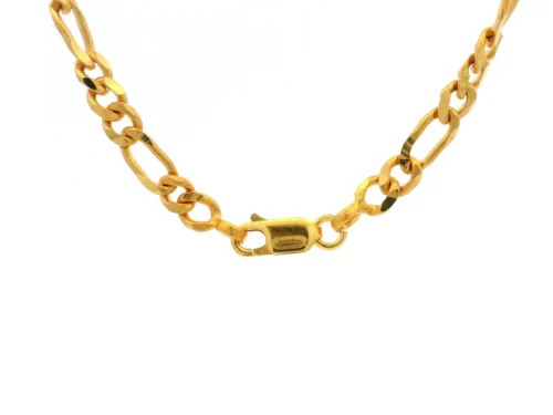 22ct Yellow Gold Figaro Chain With Lobster Clasp – Classic & Stylish Gold Necklace 5 22ct Yellow Gold Figaro Chain With Lobster Clasp – Classic & Stylish Gold Necklace -Shiny Jewelry Hub 1728593457518 1d1e28d69dc5391b1dda 019214574af27eec999c1a2686aaf72f