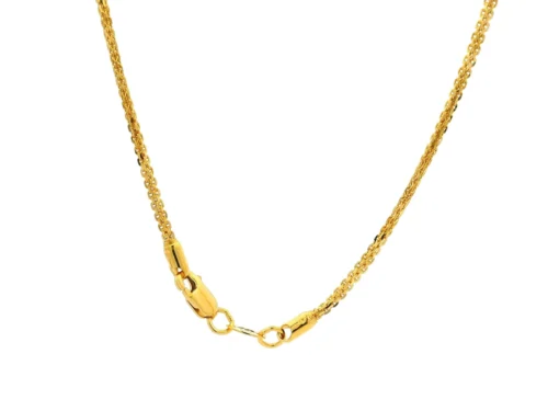 22ct Gold Box Chain With Lobster Clasp | Classic & Durable Jewellery -Shiny Jewelry Hub 1729164321164 77e7a5bf85ef1534e861 01929a39910a7bbd841c9aeda9c39304original scaled