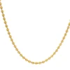 22ct Yellow Gold Diamond Cut Beaded Chain With Lobster Clasp | Elegant & Stylish