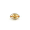 1 22ct Yellow Gold Ring With Cubic Zirconia – Classic & Sparkling Jewellery | Size M½
