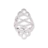 18ct White Gold Diamond Dress Ring MCS2333
