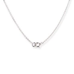 18ct White Gold Diamond Mangal Sutra With Ring Clasp 5 18ct White Gold Diamond Mangal Sutra With Ring Clasp -Shiny Jewelry Hub 18ct white gold diamond mangal sutra with bolt ring clasp MCS7701 2