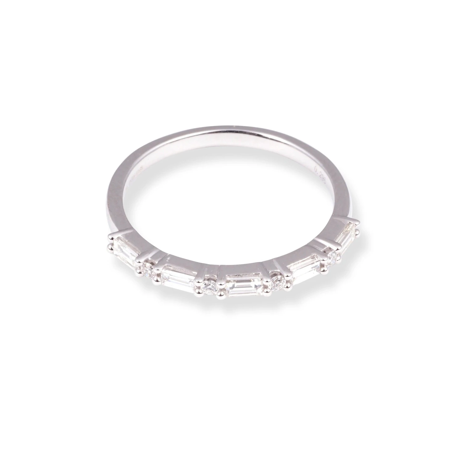 18ct White Gold Diamond Ring LR-7013 2 18ct White Gold Diamond Ring LR-7013 - Image 2