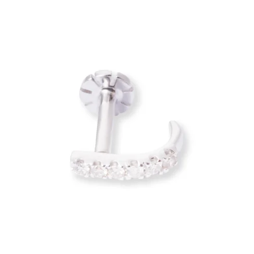 18ct Gold Diamond Half Nose Ring With Screw Back. 30 18ct Gold Diamond Half Nose Ring With Screw Back. -Shiny Jewelry Hub 18ct white gold half nose ring with screw back MCS2784W 2 scaled