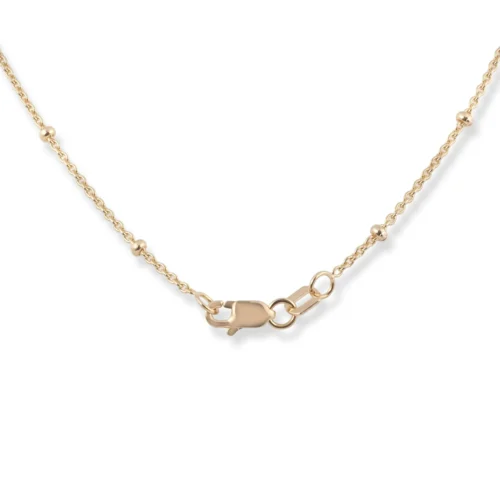 18ct Yellow Gold Beaded Necklace With Lobster Clasp - Versatile Necklace 5 18ct Yellow Gold Beaded Necklace With Lobster Clasp - Versatile Necklace -Shiny Jewelry Hub 18ct yellow gold beaded necklace with lobster clasp scaled