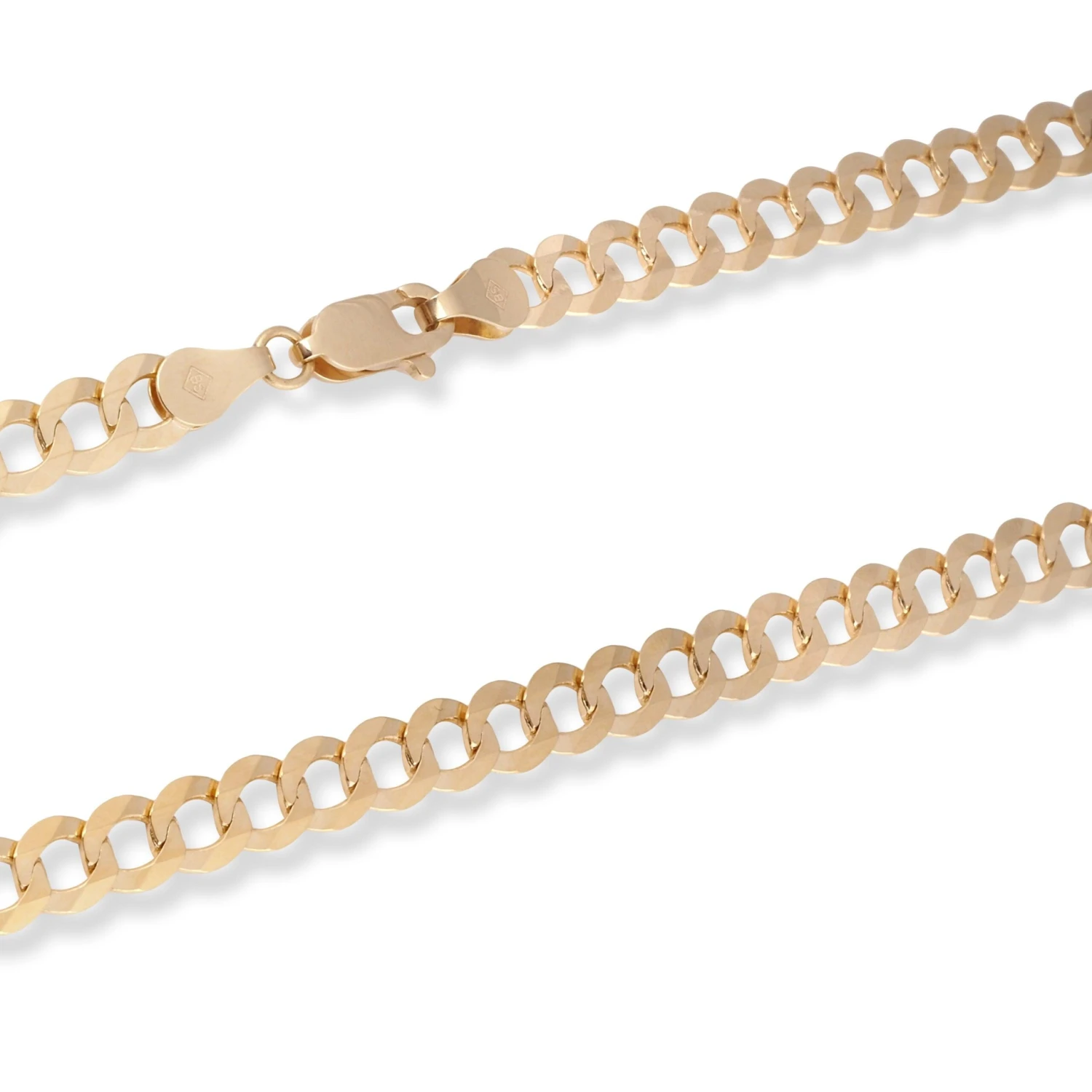 18ct Yellow Gold Curb Link Chain With Lobster Clasp - Timeless Gold Jewellery 4 18ct Yellow Gold Curb Link Chain With Lobster Clasp - Timeless Gold Jewellery - Image 4