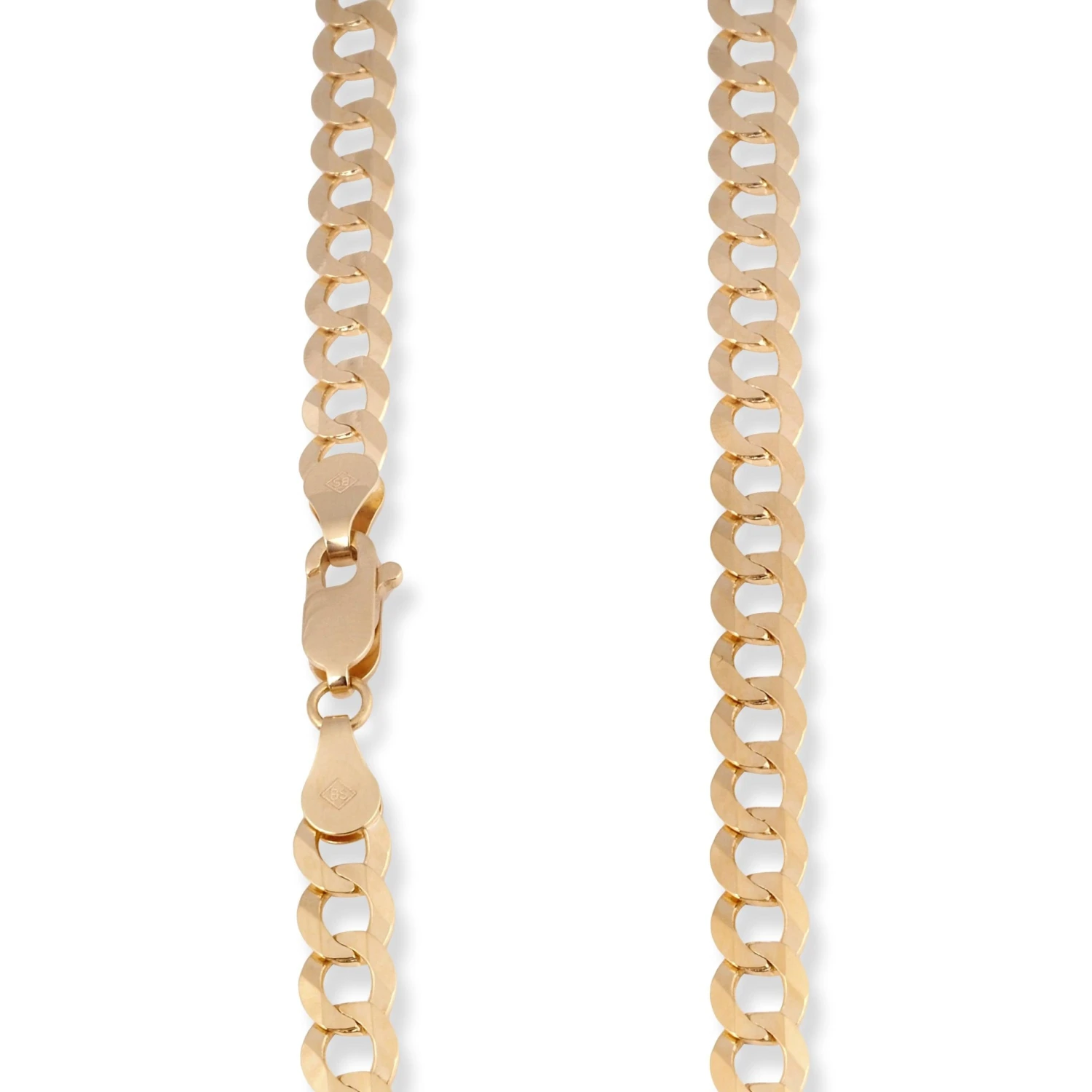18ct Yellow Gold Curb Link Chain With Lobster Clasp - Timeless Gold Jewellery 2 18ct Yellow Gold Curb Link Chain With Lobster Clasp - Timeless Gold Jewellery - Image 2