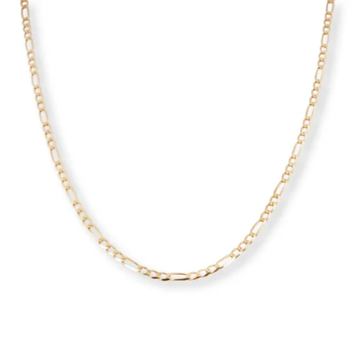 18ct Yellow Gold Figaro Chain With Lobster Clasp - Make Memories Last