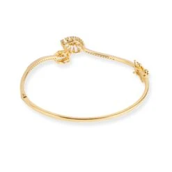 18ct Yellow Gold Openable Diamond Bangle - Luxurious Diamond Wrist Accent 7 18ct Yellow Gold Openable Diamond Bangle - Luxurious Diamond Wrist Accent -Shiny Jewelry Hub 18ct yellow gold openable diamond bangle MCS7710 4