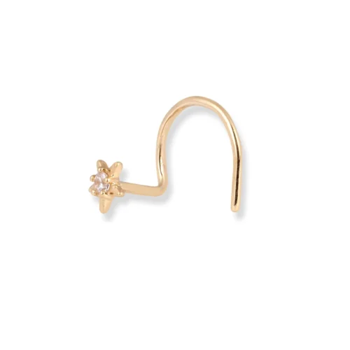 18ct Yellow Gold Star Shaped Wire Back Nose Stud With Cubic Zirconia Stone. 7 18ct Yellow Gold Star Shaped Wire Back Nose Stud With Cubic Zirconia Stone. -Shiny Jewelry Hub 18ct yellow gold star shaped wire back nose stud with cubic zirconia stone ns 7566 4 scaled