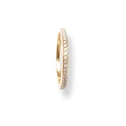 18ct Yellow Gold Diamond Half-Eternity Band LR-6715 -Shiny Jewelry Hub 18ctYellowGoldDiamondHalf EternityBandLR 6715 3