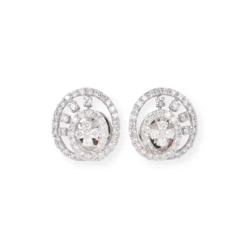 18ct White Gold Diamond Cluster Necklace And Earrings Set – Elegant Round Pendant Jewellery Suite 8 18ct White Gold Diamond Cluster Necklace And Earrings Set – Elegant Round Pendant Jewellery Suite -Shiny Jewelry Hub 18ct White Gold Diamond Cluster Necklace and Earrings Set Elegant Round Pendant Jewellery Suite 3 scaled