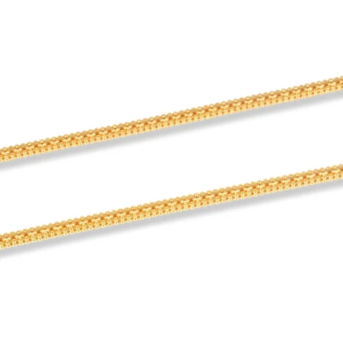 22ct Gold Double Sided Beaded Chain With Lobster Clasp - Timeless Gold Jewellery 6 22ct Gold Double Sided Beaded Chain With Lobster Clasp - Timeless Gold Jewellery -Shiny Jewelry Hub 22ct gold double sided beaded chain with lobster clasp 3 scaled