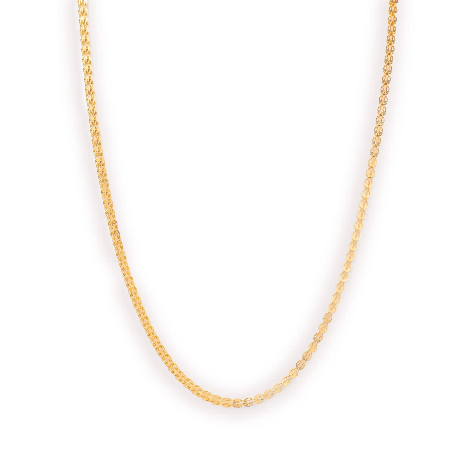 22ct Gold Dragon Scale Chain - Elegance & Strength 2 22ct Gold Dragon Scale Chain - Elegance & Strength - Image 2
