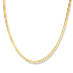 22ct Gold Fancy Dovetail Chain With Lobster Clasp - Elegant Gold Chain