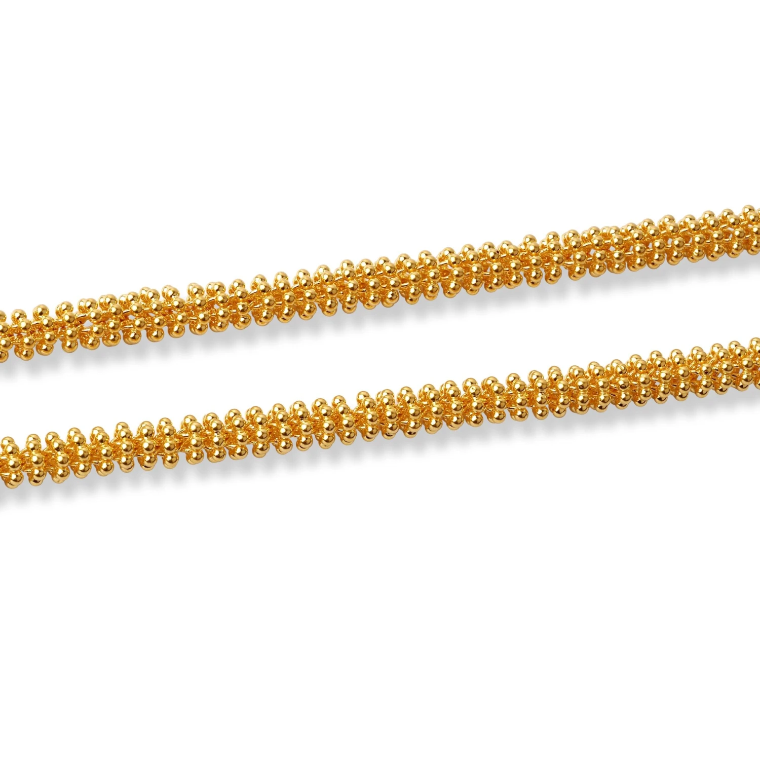22ct Gold Long Beaded Mala Chain - Long Beaded Gold Chain 4 22ct Gold Long Beaded Mala Chain - Long Beaded Gold Chain - Image 4