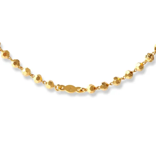 22ct Gold Long Beaded Mala Chain - Timeless Gold Beaded Necklace 8 22ct Gold Long Beaded Mala Chain - Timeless Gold Beaded Necklace -Shiny Jewelry Hub 22ct gold long beaded mala chain4 scaled