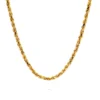 22ct Yellow Gold Rope Chain Necklace – Stylish & Strong With Lobster Clasp | 26 Inches