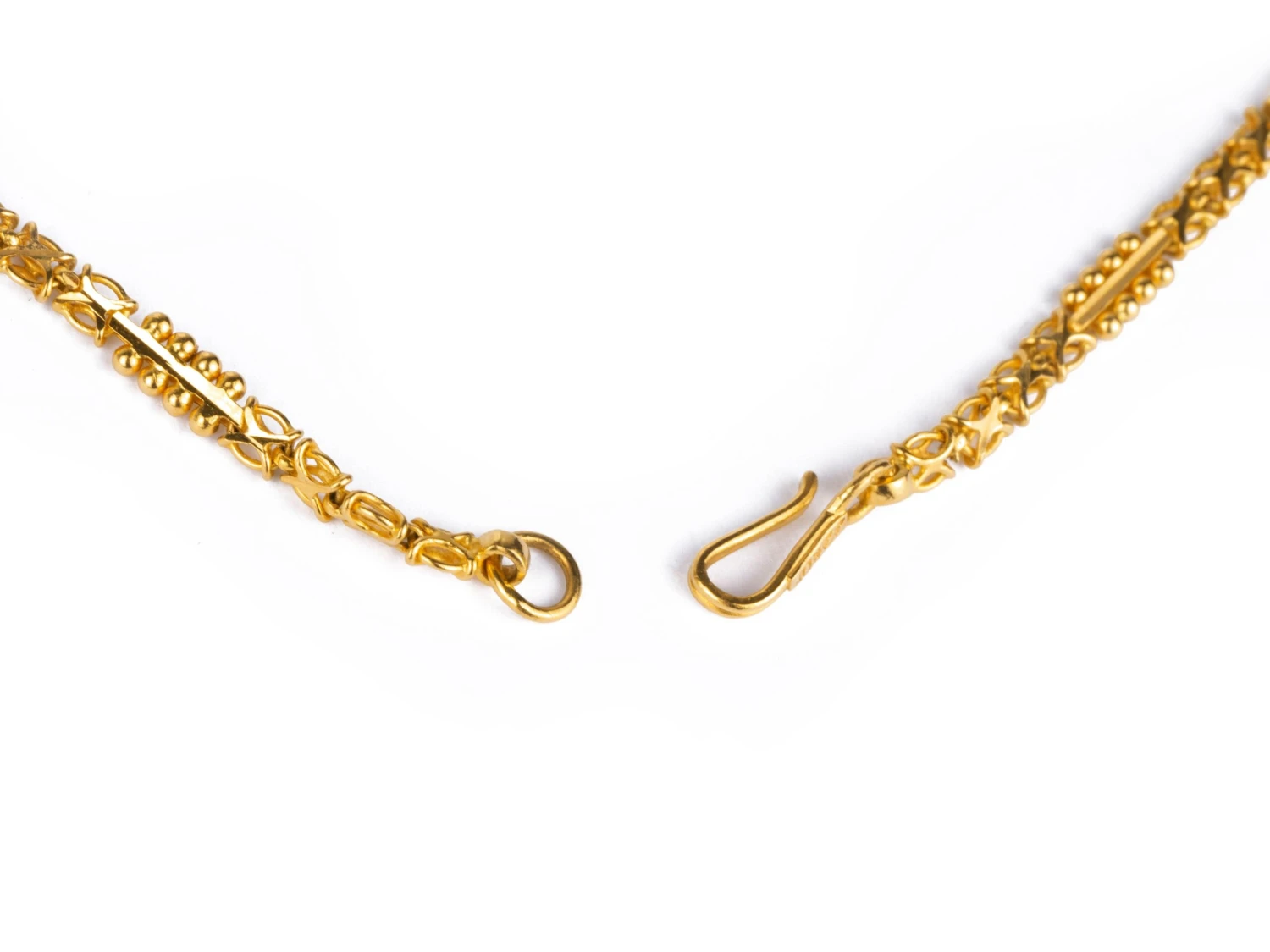 22ct Gold Fancy Chain - Elegant Design & Secure Clasp 2 22ct Gold Fancy Chain - Elegant Design & Secure Clasp - Image 2