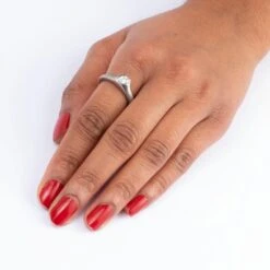 Platinum Pear Shaped Diamond Designer Ring LR-2195 PS188 4 Platinum Pear Shaped Diamond Designer Ring LR-2195 PS188 -Shiny Jewelry Hub LR 2195PS188 c