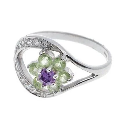 18ct White Gold Cubic Zirconia Dress Ring (LR-3850) 1 18ct White Gold Cubic Zirconia Dress Ring (LR-3850)