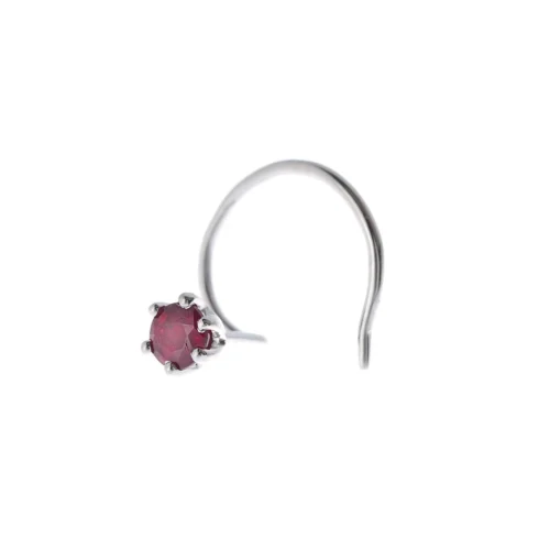 18ct Gold Emerald┋Ruby┋Sapphire Wire Coil Back Nose Stud (0.02ct - 0.10ct) 23 18ct Gold Emerald┋Ruby┋Sapphire Wire Coil Back Nose Stud (0.02ct - 0.10ct) -Shiny Jewelry Hub MCS2366 A WG ecfaa21e 9a92 4d1f ad9c ae60f73c9965
