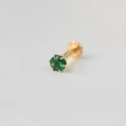 18ct Gold Emerald┋Ruby┋Sapphire Screw Back Nose Stud (0.02ct - 0.40ct) 13 18ct Gold Emerald┋Ruby┋Sapphire Screw Back Nose Stud (0.02ct - 0.40ct) - Image 13