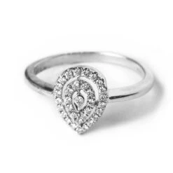 18ct White Or Yellow Gold Diamond Dress Ring MCS3627 -Shiny Jewelry Hub MCS3627 W A18ct white gold diamond dress ring