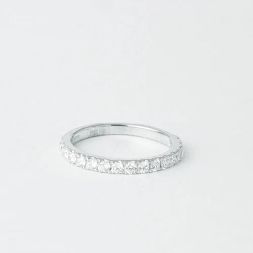 18ct Yellow Or White Gold Diamond Half-Eternity Ring MCS4291 8 18ct Yellow Or White Gold Diamond Half-Eternity Ring MCS4291 -Shiny Jewelry Hub MCS4291 W