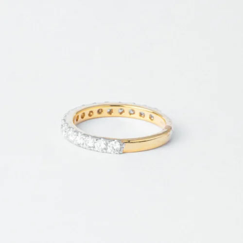 18ct Yellow Or White Gold Diamond Half-Eternity Ring MCS4291 11 18ct Yellow Or White Gold Diamond Half-Eternity Ring MCS4291 -Shiny Jewelry Hub MCS4291 YA