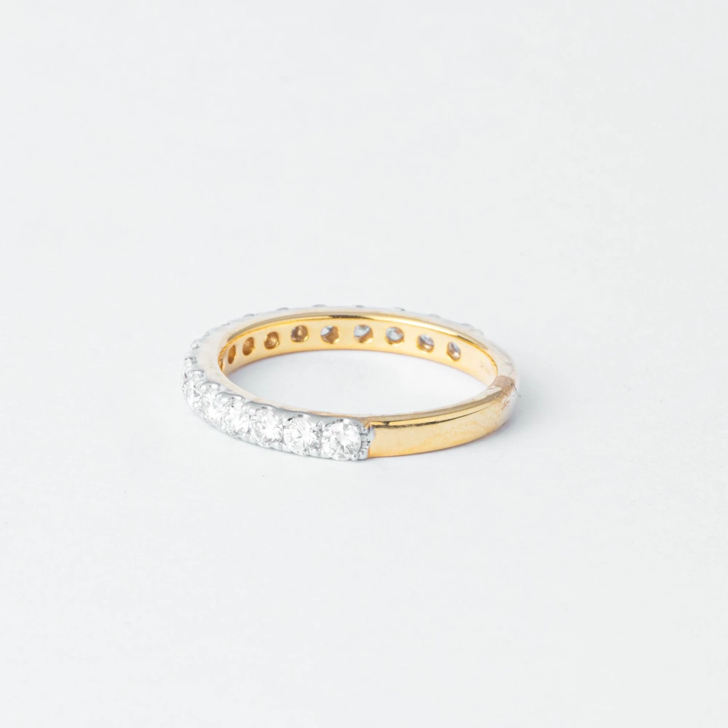18ct Yellow Or White Gold Diamond Half-Eternity Ring MCS4291 6 18ct Yellow Or White Gold Diamond Half-Eternity Ring MCS4291 - Image 6