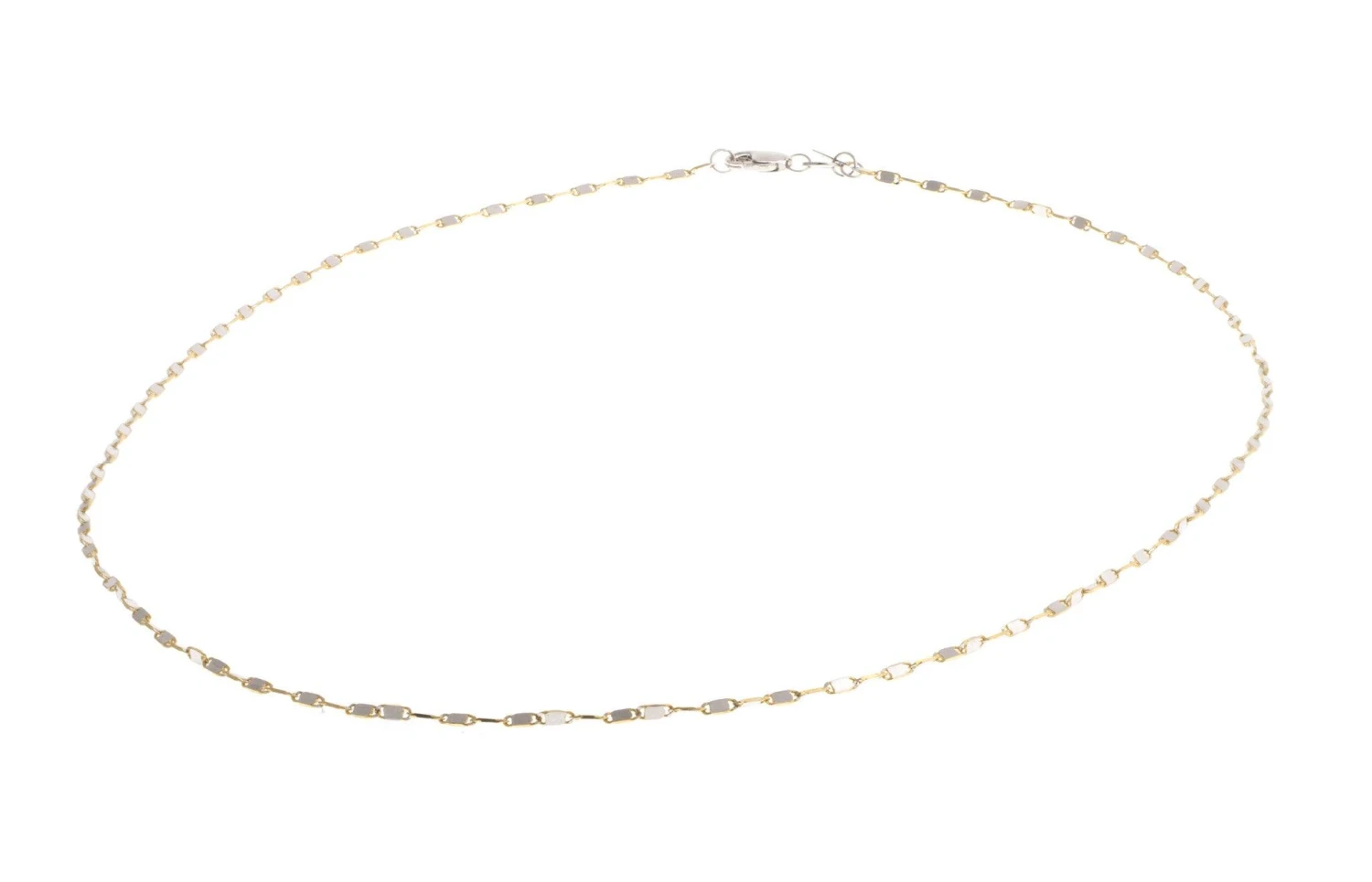 Hand Finished 18ct Two Tone Chain - Exquisite Two Tone Jewellery 4 Hand Finished 18ct Two Tone Chain - Exquisite Two Tone Jewellery - Image 4