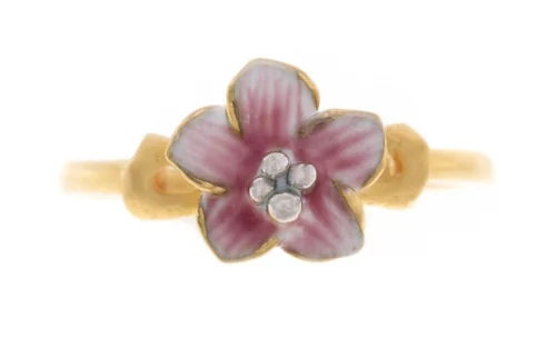 22ct Gold Flower Dress Ring (3.6g) LR-2316 -Shiny Jewelry Hub MJ2316 B
