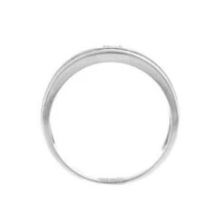 18ct White Gold Cubic Zirconia Gent's Ring GR-2565 -Shiny Jewelry Hub MJ2465 E