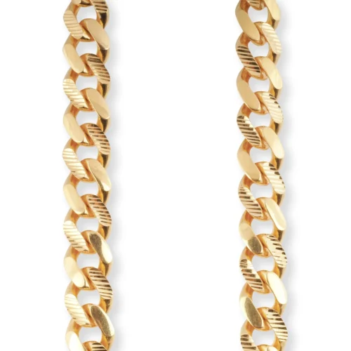 22ct Yellow Gold Curb Link Chain - Timeless Elegance -Shiny Jewelry Hub N 7050 1 scaled