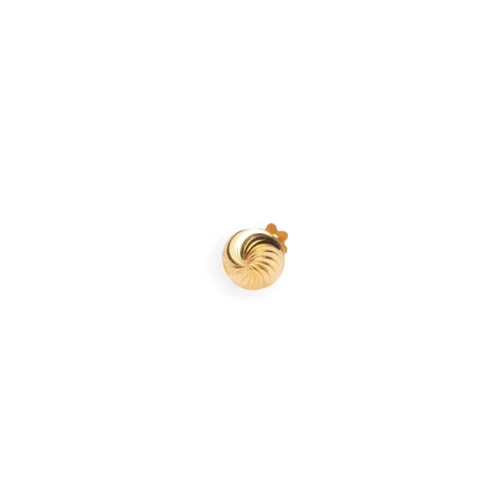 18ct Yellow Gold Screw Back Nose Stud With Diamond Cut Design NIP-7-900 17 18ct Yellow Gold Screw Back Nose Stud With Diamond Cut Design NIP-7-900 -Shiny Jewelry Hub NIP 7 900C