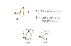 18ct Gold Diamond And Amethyst Cluster Wire Coil Back Nose Stud. 14 18ct Gold Diamond And Amethyst Cluster Wire Coil Back Nose Stud. -Shiny Jewelry Hub NoseStudWireCoilCustomisation 4689 682ebda2 858f 428d ac4b 0065d8f29d98