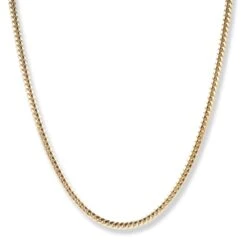 18ct Yellow Gold Curb Link Chain - Timeless Elegance & Secure Clasp