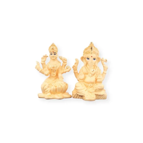 Fine 24ct Gold Ganesh And Lakshmi Gold God Idol I-1022 5 Fine 24ct Gold Ganesh And Lakshmi Gold God Idol I-1022 -Shiny Jewelry Hub P9290056 scaled