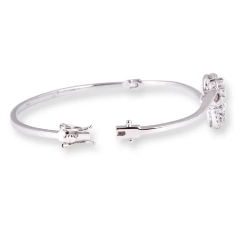 18ct Gold Leaf Pattern Openable Diamond Bangle - Gold Leaf Pattern Jewellery 5 18ct Gold Leaf Pattern Openable Diamond Bangle - Gold Leaf Pattern Jewellery -Shiny Jewelry Hub PA100047