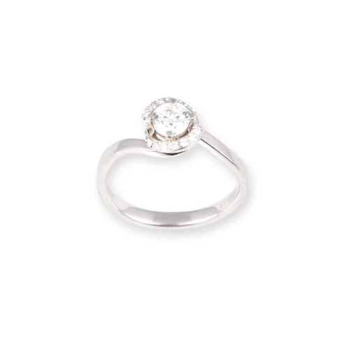 Platinum Diamond Engagement Ring VDRA3328 -Shiny Jewelry Hub PA190043