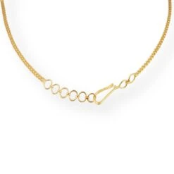 22ct Gold Antique-Style Bridal Necklace & Earrings Set With Intricate Filigree 11 22ct Gold Antique-Style Bridal Necklace & Earrings Set With Intricate Filigree -Shiny Jewelry Hub PC120008