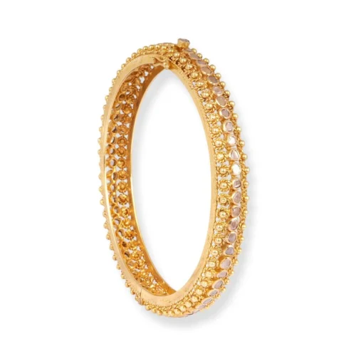18ct Yellow Gold Openable Champagne Diamond Bangle - Champagne Diamond Elegance 6 18ct Yellow Gold Openable Champagne Diamond Bangle - Champagne Diamond Elegance -Shiny Jewelry Hub PC200003