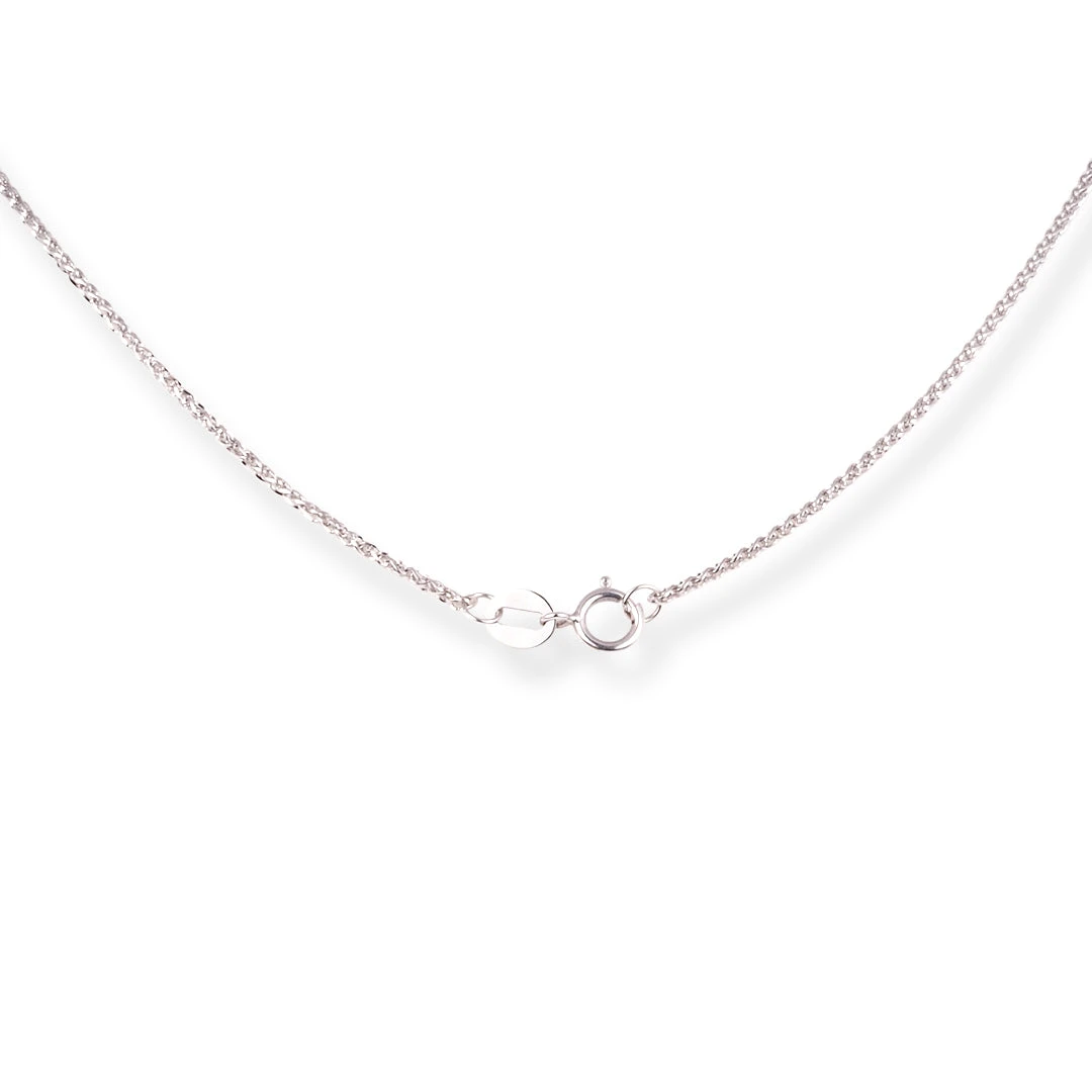 18ct White Gold Pendant Suite With Cubic Zirconia Stones 5 18ct White Gold Pendant Suite With Cubic Zirconia Stones - Image 5