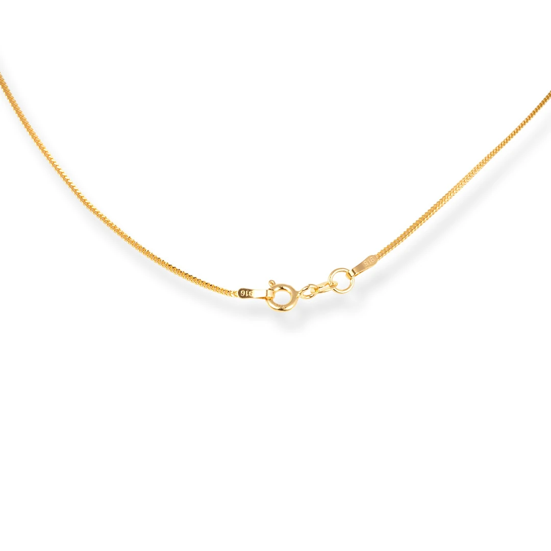 22ct Gold Pendant Suite With Cubic Zirconia Stones – Necklace & Earrings Set 5 22ct Gold Pendant Suite With Cubic Zirconia Stones – Necklace & Earrings Set - Image 5