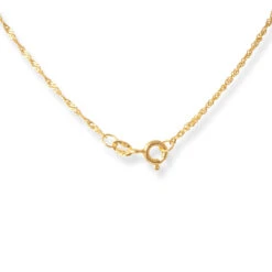 22ct Gold Pendant & Earrings Set With Cubic Zirconia – Modern Floral Design 9 22ct Gold Pendant & Earrings Set With Cubic Zirconia – Modern Floral Design -Shiny Jewelry Hub PC230089