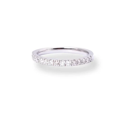 Platinum Diamond Half-Eternity Band LR-6698